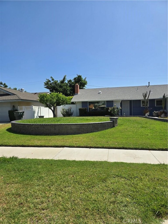 4163 Stotts St, Riverside, CA 92503 - view of front of property with a chimney