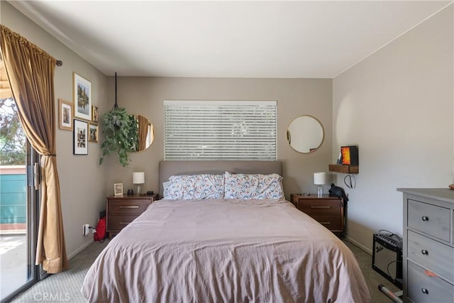 304 S Minnesota Ave, Glendora, CA 91741 - bedroom featuring carpet and access to exterior