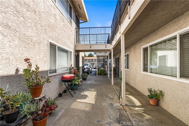351 W 19th St, Merced, CA 95340 - view of patio with stairs and a grill