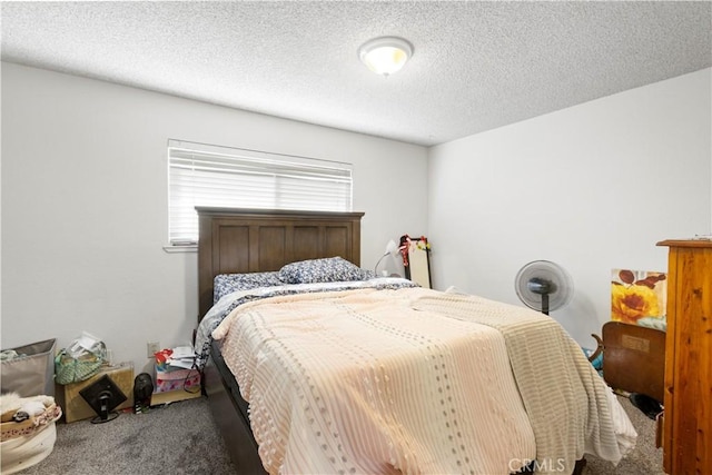 351 W 19th St, Merced, CA 95340 - bedroom with carpet flooring and a textured ceiling