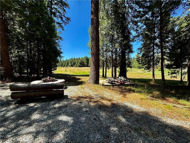 9312 Mountain Meadow Rd, Shingletown, CA 96088 - view of yard featuring a view of trees