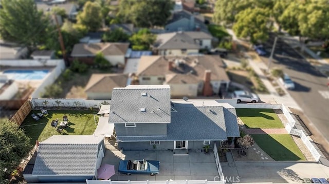 417 N Lamer St, Burbank, CA 91506 - aerial perspective of suburban area