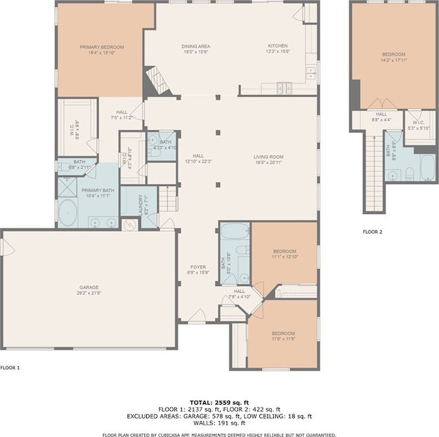 1909 Crystal Cove Ct, Redlands, CA 92374 - view of floor plan / room layout