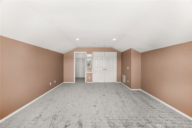 1909 Crystal Cove Ct, Redlands, CA 92374 - bonus room featuring vaulted ceiling, carpet flooring, and recessed lighting