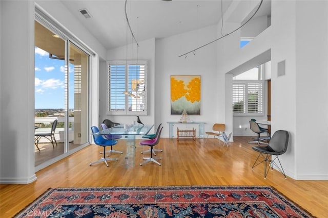 425 Via El Chico, Redondo Beach, CA 90277 - dining room with wood finished floors