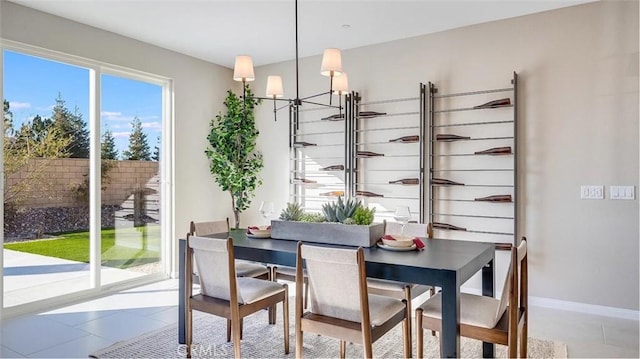 7599 Taylor Ave, Hesperia, CA 92345 - dining space featuring tile patterned flooring