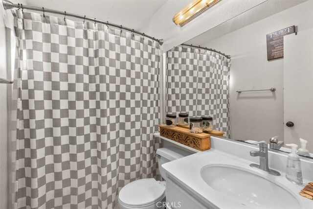 32110 Camino Herencia, Temecula, CA 92592 - bathroom featuring vanity and a shower with shower curtain