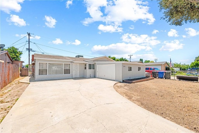 11244 Broadmead St, South El Monte, CA 91733 - ranch-style home with driveway, a patio, and an attached garage
