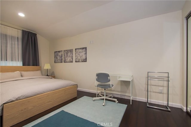 239 W Hillcrest Blvd, Inglewood, CA 90301 - bedroom featuring dark wood finished floors and recessed lighting