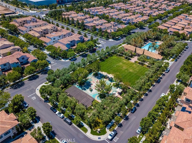 304 Floral Vw, Irvine, CA 92618 - aerial overview of property's location featuring a pool and nearby suburban area