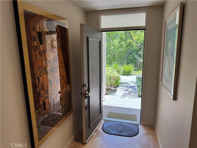 1688 Palisades Dr, Pacific Palisades, CA 90272 - foyer entrance with baseboards