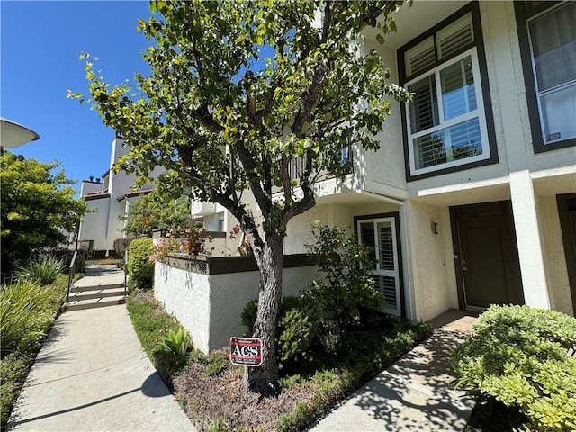 1688 Palisades Dr, Pacific Palisades, CA 90272 - view of front of home with stucco siding