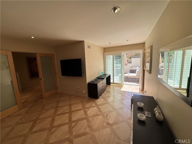 1688 Palisades Dr, Pacific Palisades, CA 90272 - living area featuring baseboards and recessed lighting
