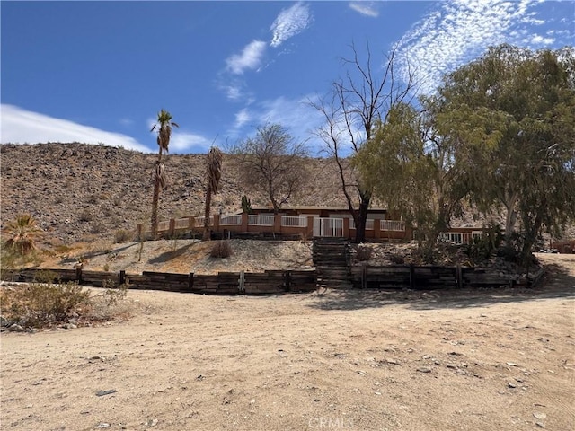 73455 Helms Rd, Desert Hot Springs, CA 92241 - view of yard featuring a mountain view