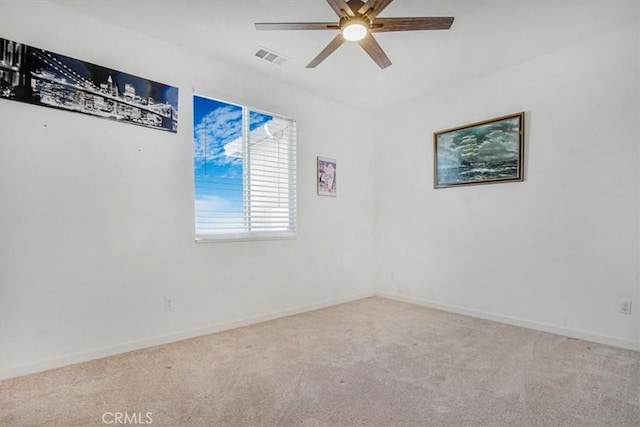 1246 Venice Ave, Mentone, CA 92359 - empty room featuring ceiling fan and carpet