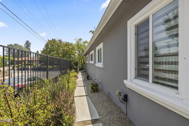 4961 Alcove Ave, Valley Village, CA 91607 - view of side of home with stucco siding
