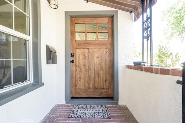 240 Rosemont Blvd, San Gabriel, CA 91775 - view of exterior entry with stucco siding