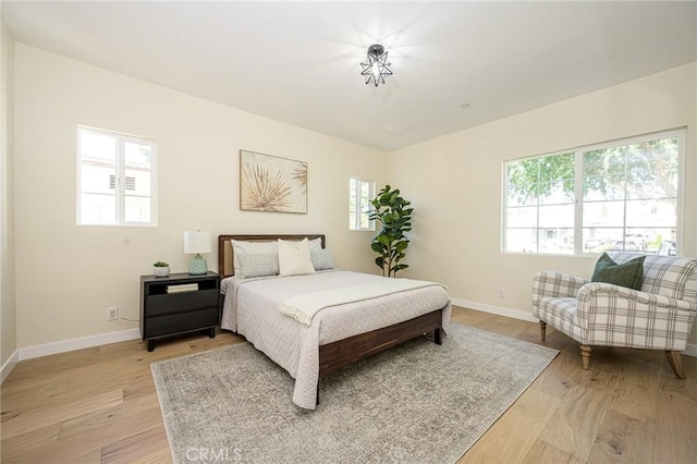 240 Rosemont Blvd, San Gabriel, CA 91775 - bedroom featuring baseboards and light wood-style floors