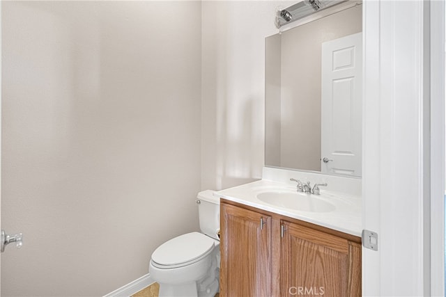 19570 Vermillion Ln, Apple Valley, CA 92308 - bathroom featuring vanity and baseboards