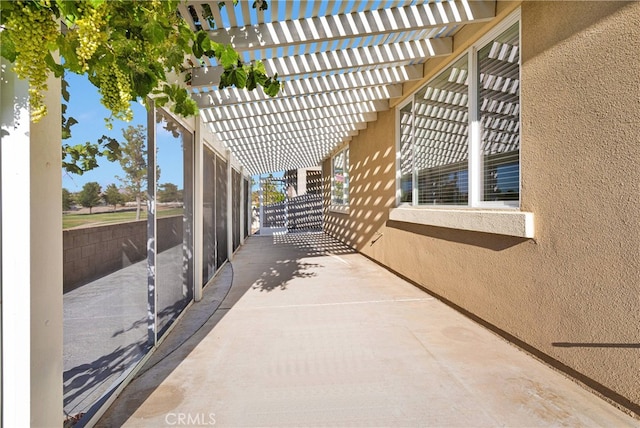 19570 Vermillion Ln, Apple Valley, CA 92308 - view of patio with a pergola