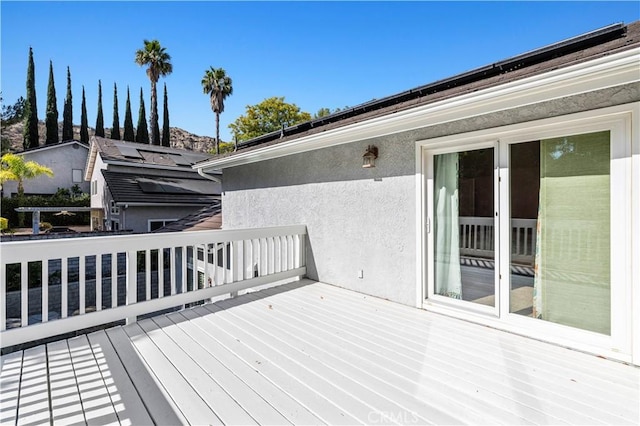 28610 Cloverleaf Pl, Castaic, CA 91384 - view of wooden terrace