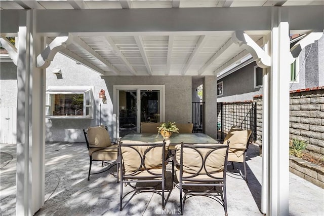 28610 Cloverleaf Pl, Castaic, CA 91384 - view of patio / terrace featuring outdoor dining area