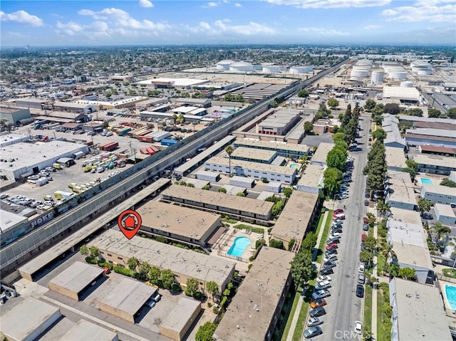 5535 Ackerfield Ave Unit 47, Long Beach, CA 90805 - aerial overview of property's location featuring an industrial area