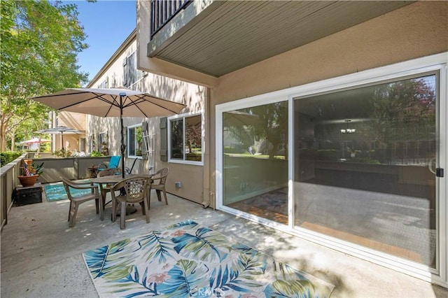 25735 Hogan Dr Unit E11, Valencia, CA 91355 - patio / terrace with a patio and outdoor dining space