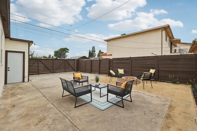 3821 Shiloh Rd, San Diego, CA 92105 - fenced backyard with a patio area