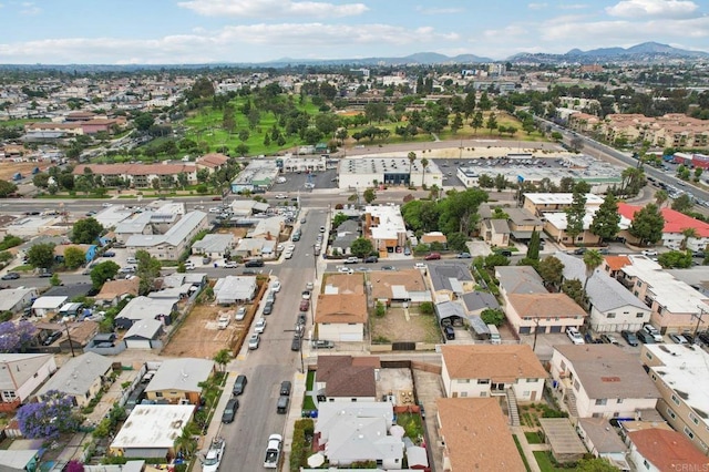 3821 Shiloh Rd, San Diego, CA 92105 - aerial overview of property's location featuring a mountainous background and nearby suburban area