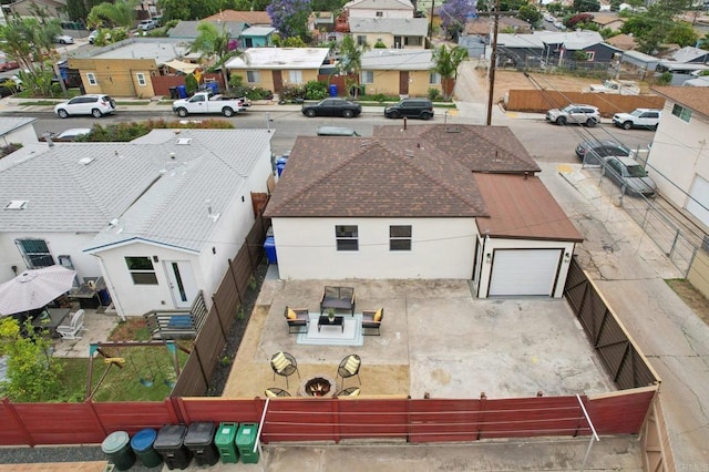 3821 Shiloh Rd, San Diego, CA 92105 - aerial perspective of suburban area