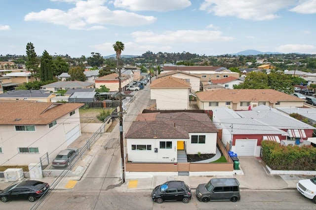 3821 Shiloh Rd, San Diego, CA 92105 - aerial perspective of suburban area with mountains