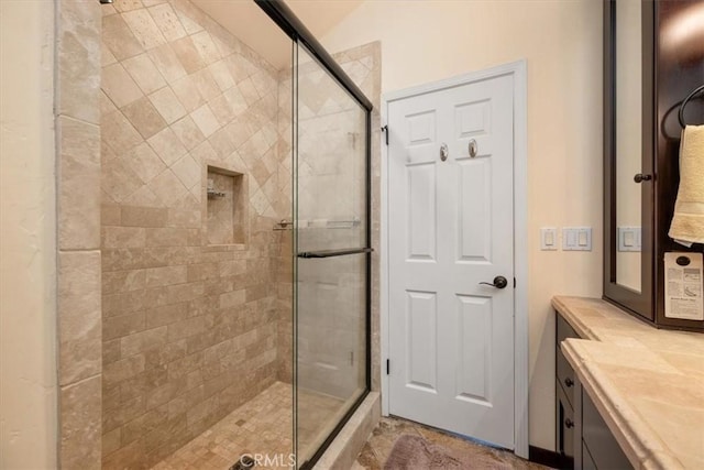 6271 Twinberry Cir Unit 6, Avila Beach, CA 93424 - bathroom with a stall shower and vanity