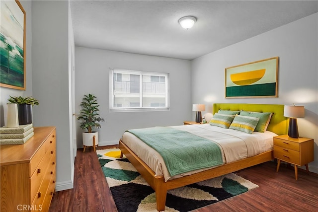 218 E Tamarack Ave Unit 5, Inglewood, CA 90301 - bedroom featuring dark wood-type flooring