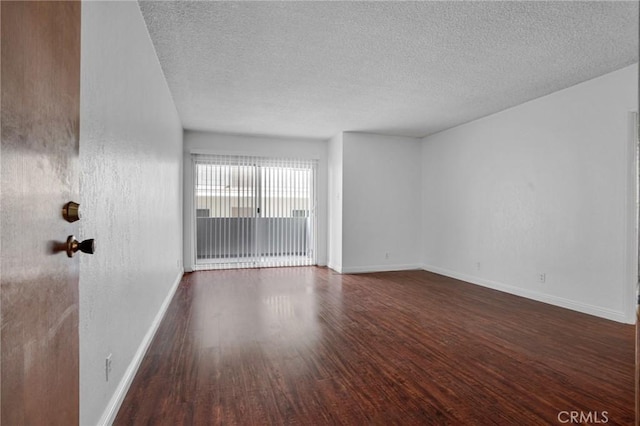 218 E Tamarack Ave Unit 5, Inglewood, CA 90301 - empty room with wood finished floors and a textured ceiling