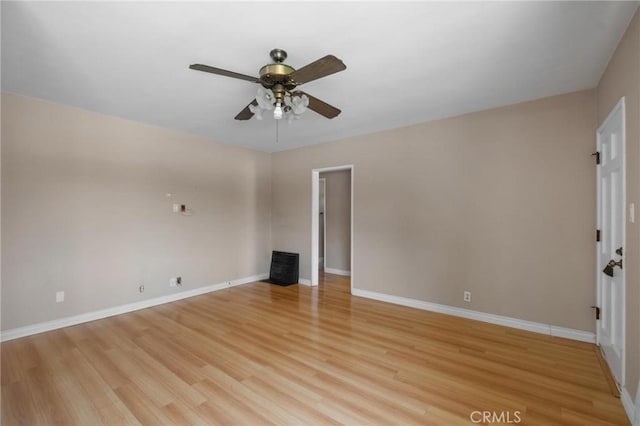15511 Gramercy Pl, Gardena, CA 90249 - unfurnished room with a ceiling fan and light wood finished floors
