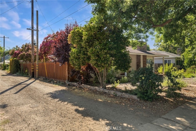 1245 Palm Ave, Chico, CA 95926 - view of property exterior with a chimney