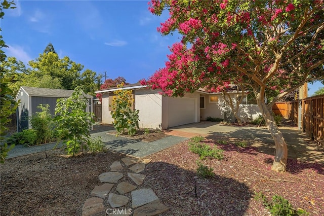 1245 Palm Ave, Chico, CA 95926 - view of front of home featuring concrete driveway and a garage