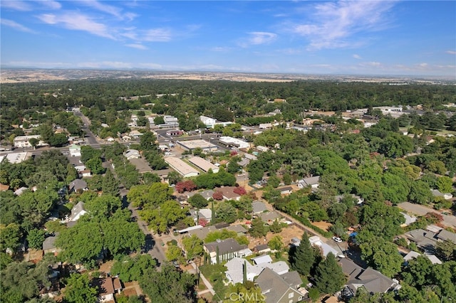 1245 Palm Ave, Chico, CA 95926 - aerial overview of property's location with nearby suburban area