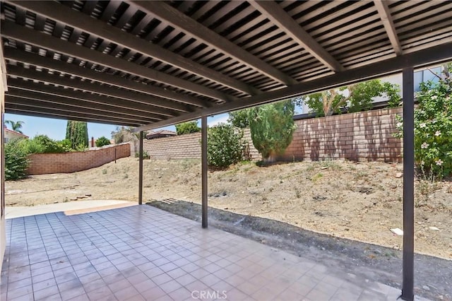 1122 W Galway St, Rialto, CA 92377 - fenced backyard featuring a patio