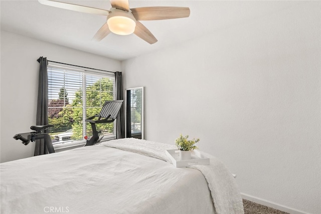 3192 Sawyers Bar Ln, Chico, CA 95973 - bedroom featuring carpet floors and a ceiling fan