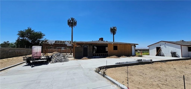 45219 12th St, Lancaster, CA 93535 - rear view of house