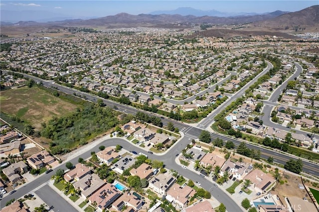 31956 Via Del Paso, Winchester, CA 92596 - aerial overview of property's location with mountains and nearby suburban area