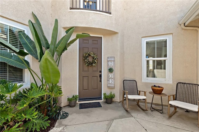 31956 Via Del Paso, Winchester, CA 92596 - property entrance with stucco siding