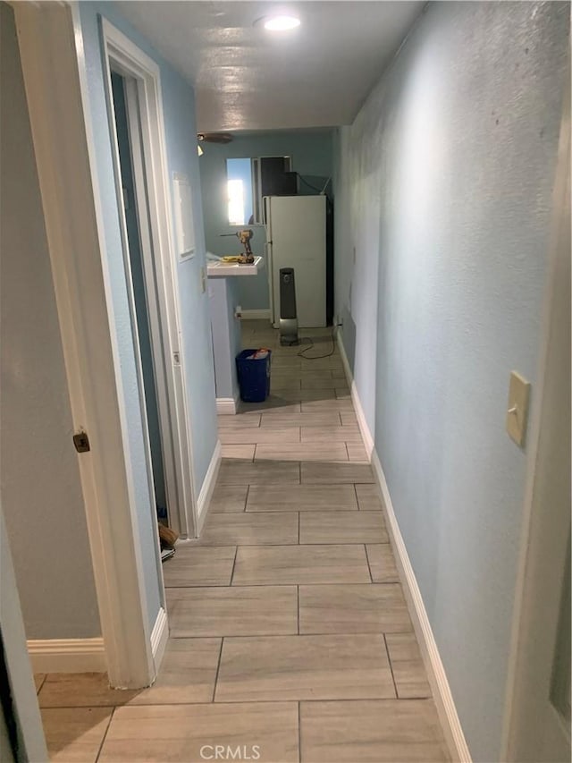 1017 W Bishop St Unit 202, Santa Ana, CA 92703 - hall with wood tiled floors
