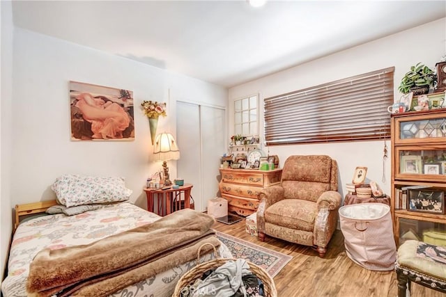 458 Termino Ave, Corona, CA 92879 - bedroom featuring wood finished floors and a closet