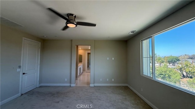 1167 Tesoro Pl, Vista, CA 92081 - unfurnished bedroom with light carpet and ceiling fan