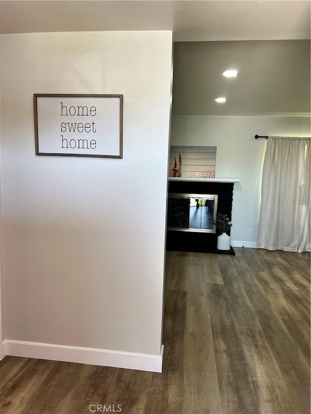 1135 W Coolfield Dr, Covina, CA 91722 - corridor featuring wood finished floors and recessed lighting