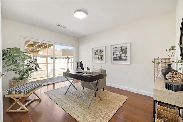 744 S 5th St, Montebello, CA 90640 - office space with hardwood / wood-style floors and baseboards