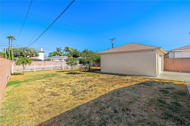 744 S 5th St, Montebello, CA 90640 - fenced backyard featuring an attached garage